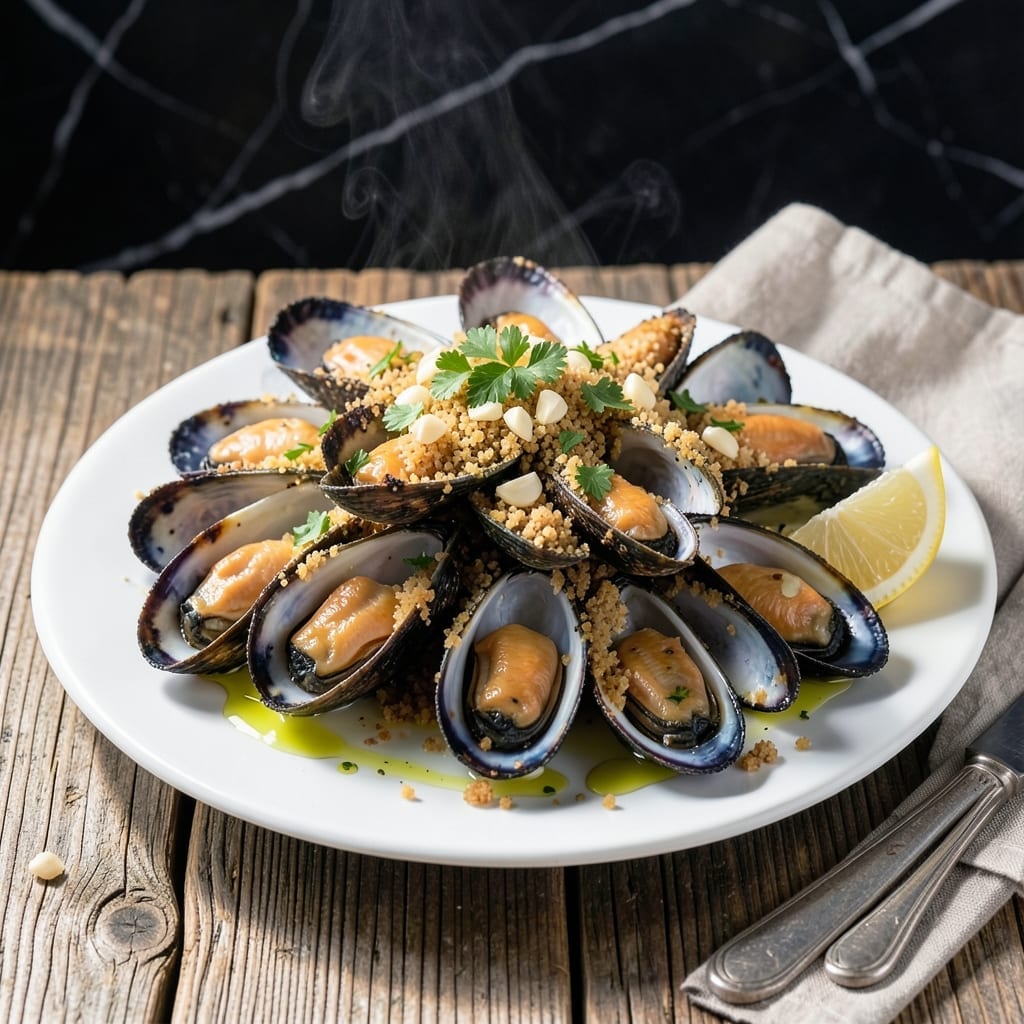 Recipe Baked Tahong: Garlicky Butter Bake With Fresh Mussels