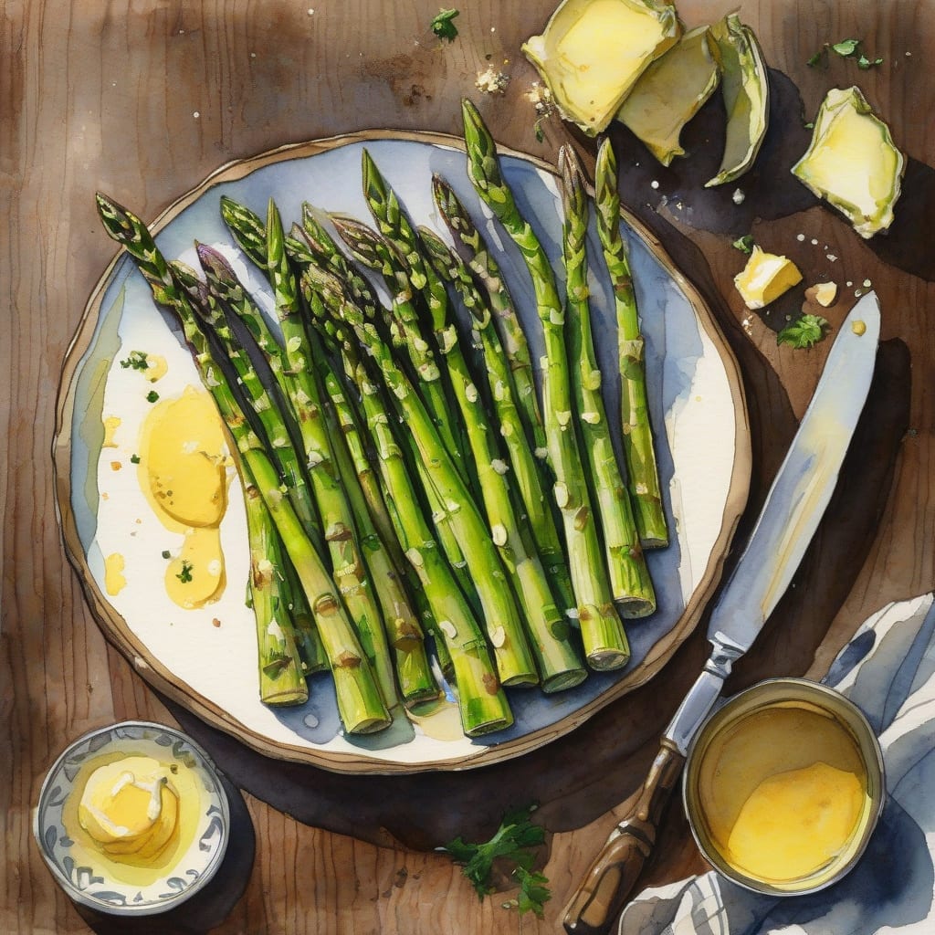 paula deen asparagus recipe