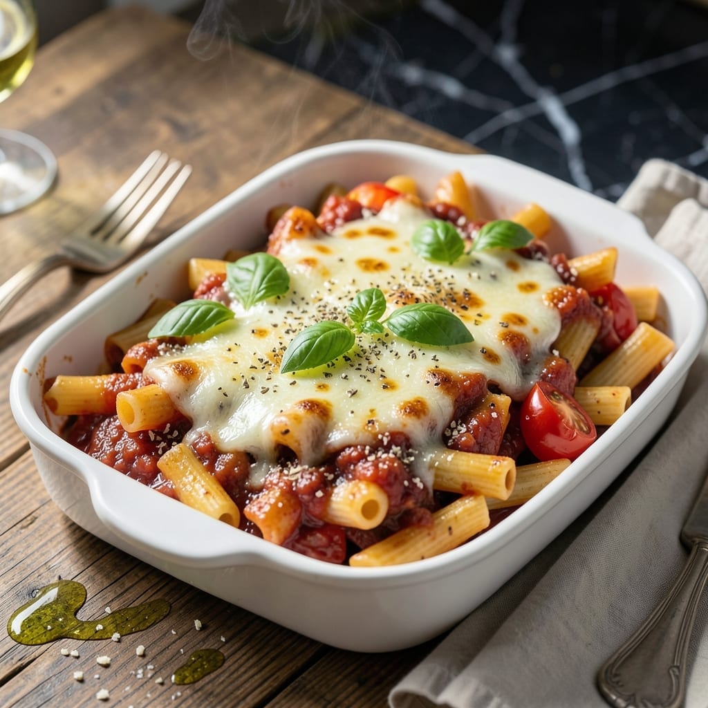 Ina Garten's Baked Ziti Recipe: Cheesy Layers With Herbed Breadcrumbs
