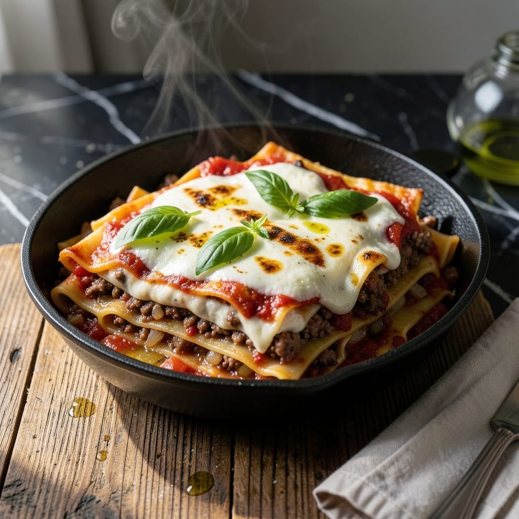 Lasagna Recipe From Pasta Box: No-Boil Layers in One Pan