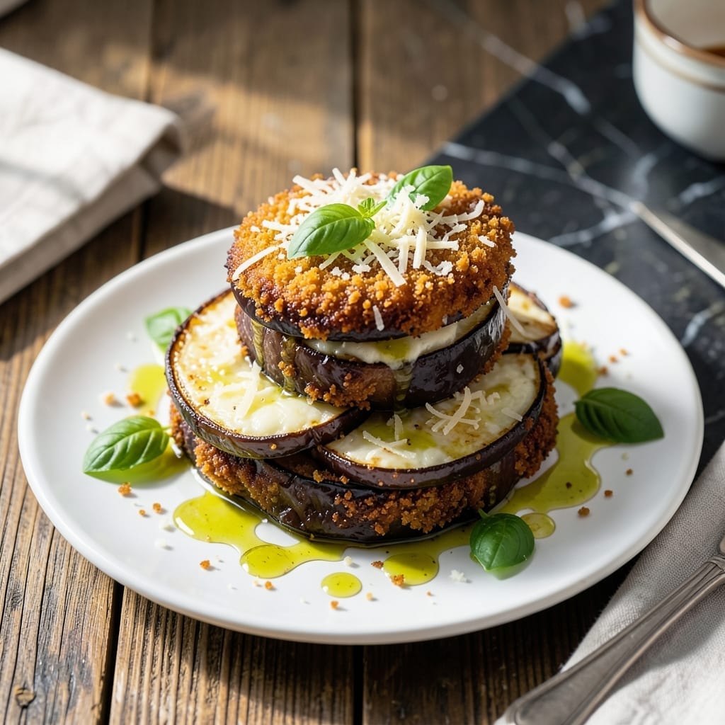 Cook's Country Eggplant Pecorino Recipe: Italian Baked Layers With Sharp Cheese