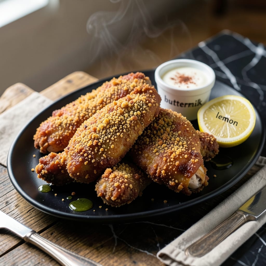 Fried Chicken Recipe Egg Flour Breadcrumbs: Crunchy Triple-Coated Delight