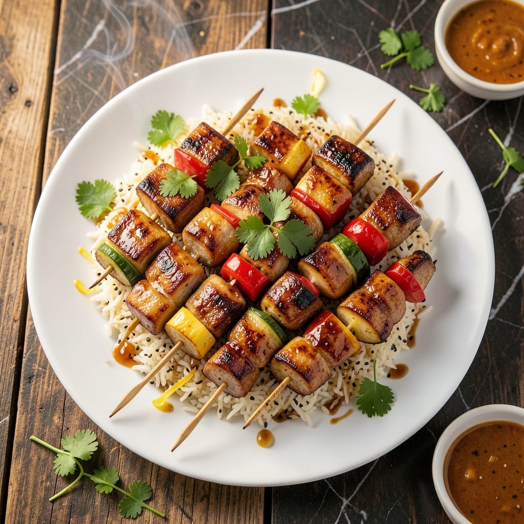Grilled Pork Tenderloin Kabobs Recipe: Skewered for Juicy Charred Bites Grilled Pork Tenderloin Kabobs Recipe: Skewered for Juicy Charred Bites