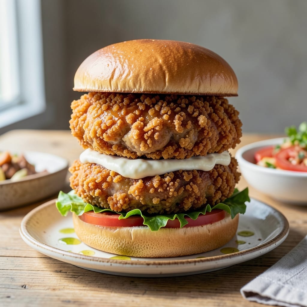 Fried Chicken Sandwich Recipe With Panko Bread Crumbs: Ultra Crispy Homemade Bites