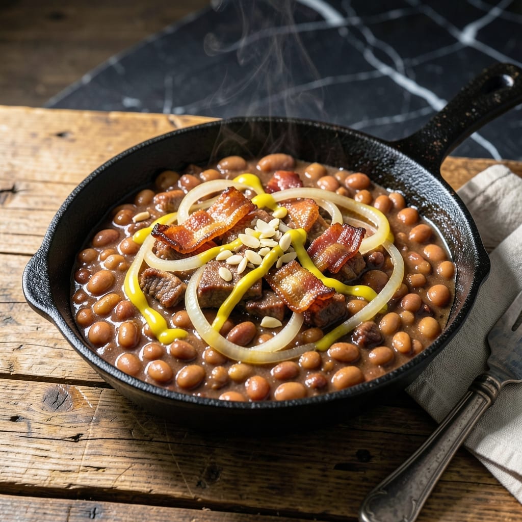 Baked Beans Recipe Using Canned Pork and Beans: Smoky Sweetness in One Pot