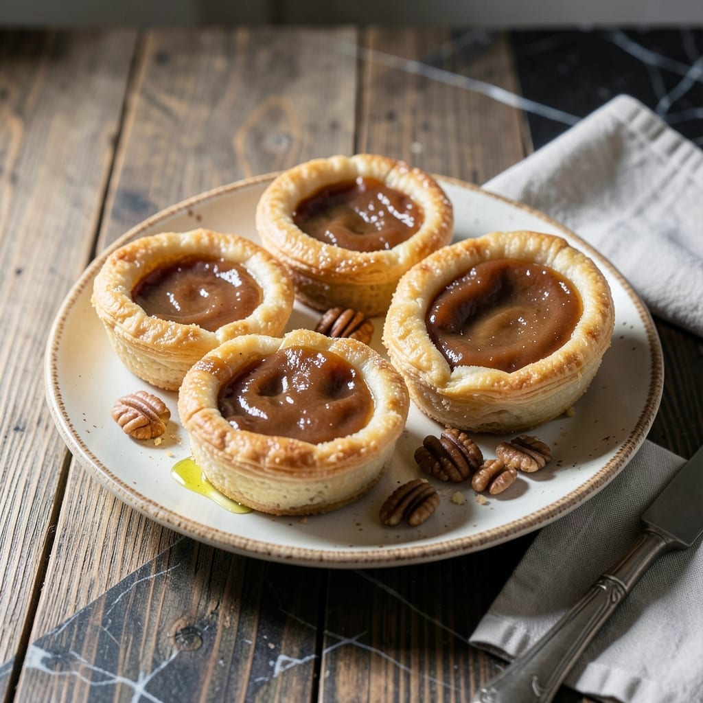 Butter Tart Recipe Grandma Sherry: Gooey Pecan Filling in Flaky Pastry