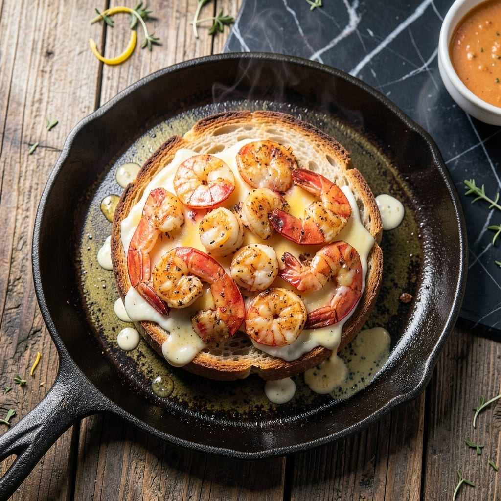 Crawfish Grilled Cheese Recipe: Spicy Cajun Crunch in Every Bite