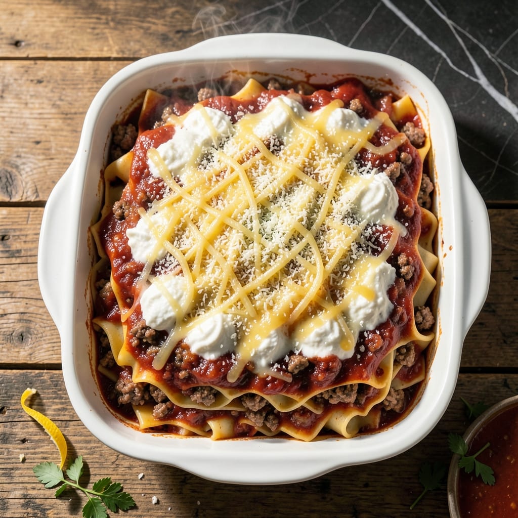 Reggano Oven Ready Lasagna Recipe: Three-Cheese Layers Without Pre-Boiling