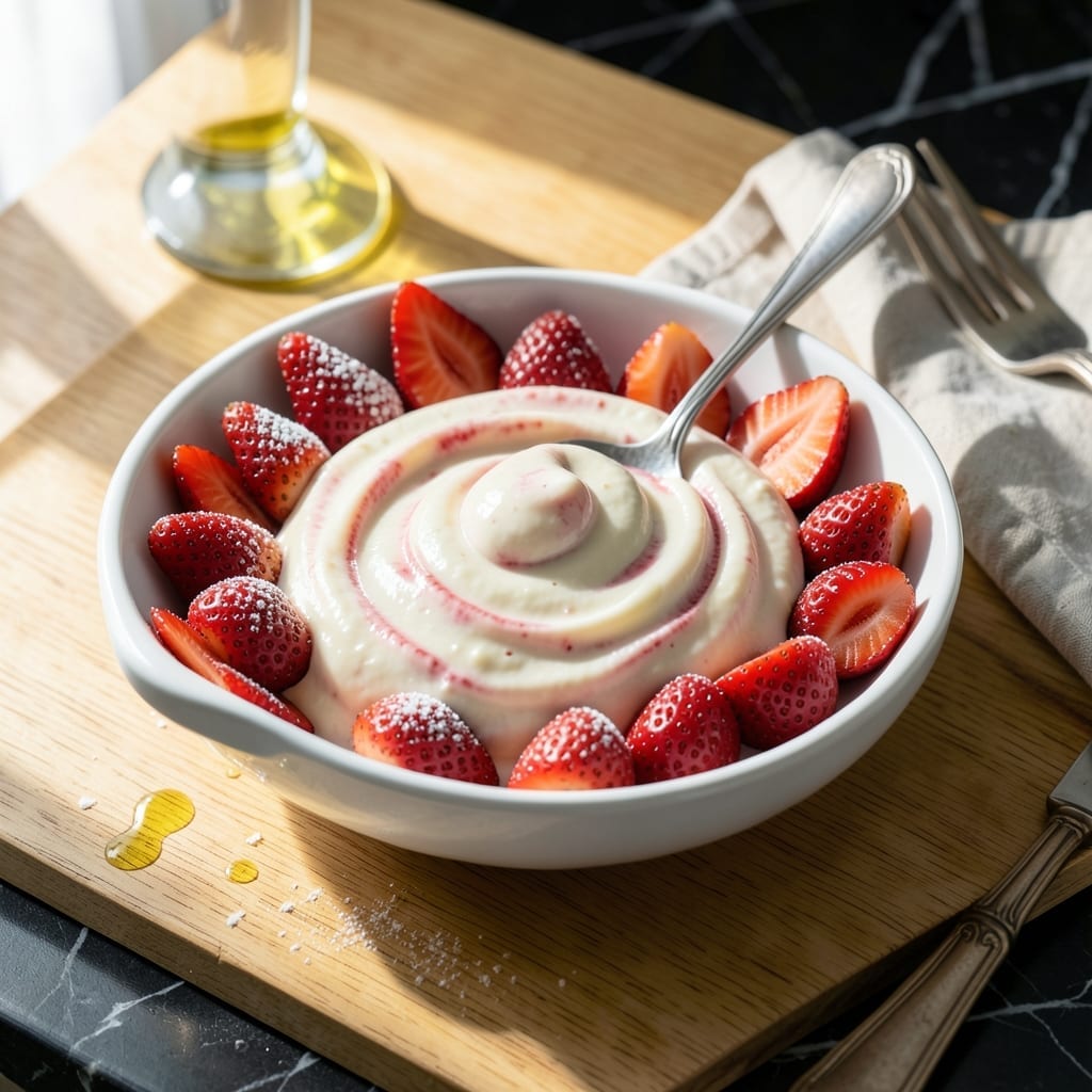 Recipe Dip for Strawberries: Sweet Cream Cheese Frosting Alternative Recipe Dip for Strawberries: Sweet Cream Cheese Frosting Alternative