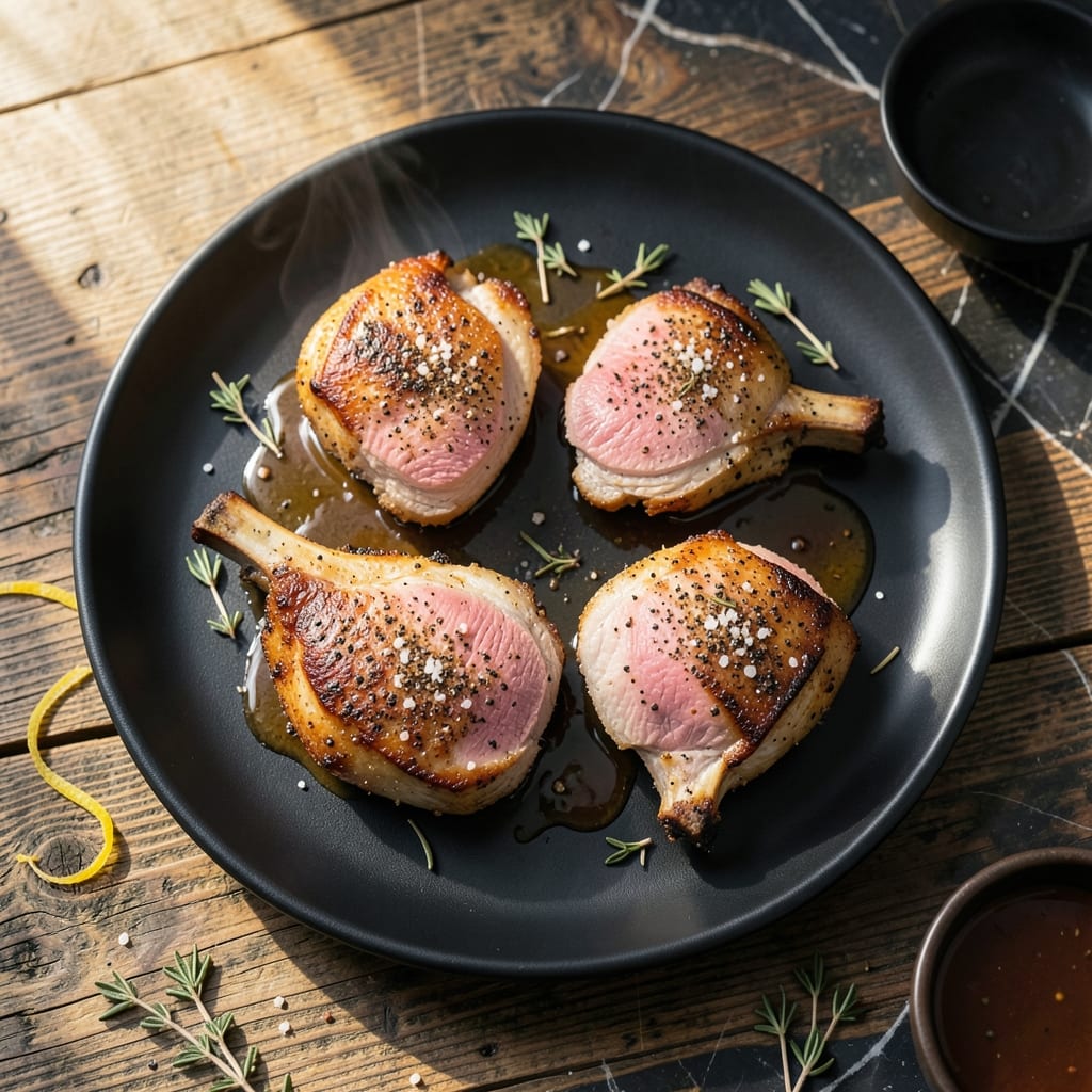Air Fryer Bone In Pork Chop Recipe: Crispy Exterior and Juicy Bone-In Bites