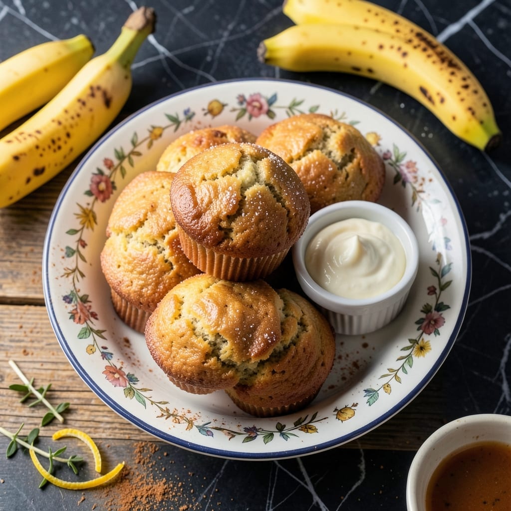 Banana Muffin Recipe With Sour Cream: Ultra Moist Morning Treats