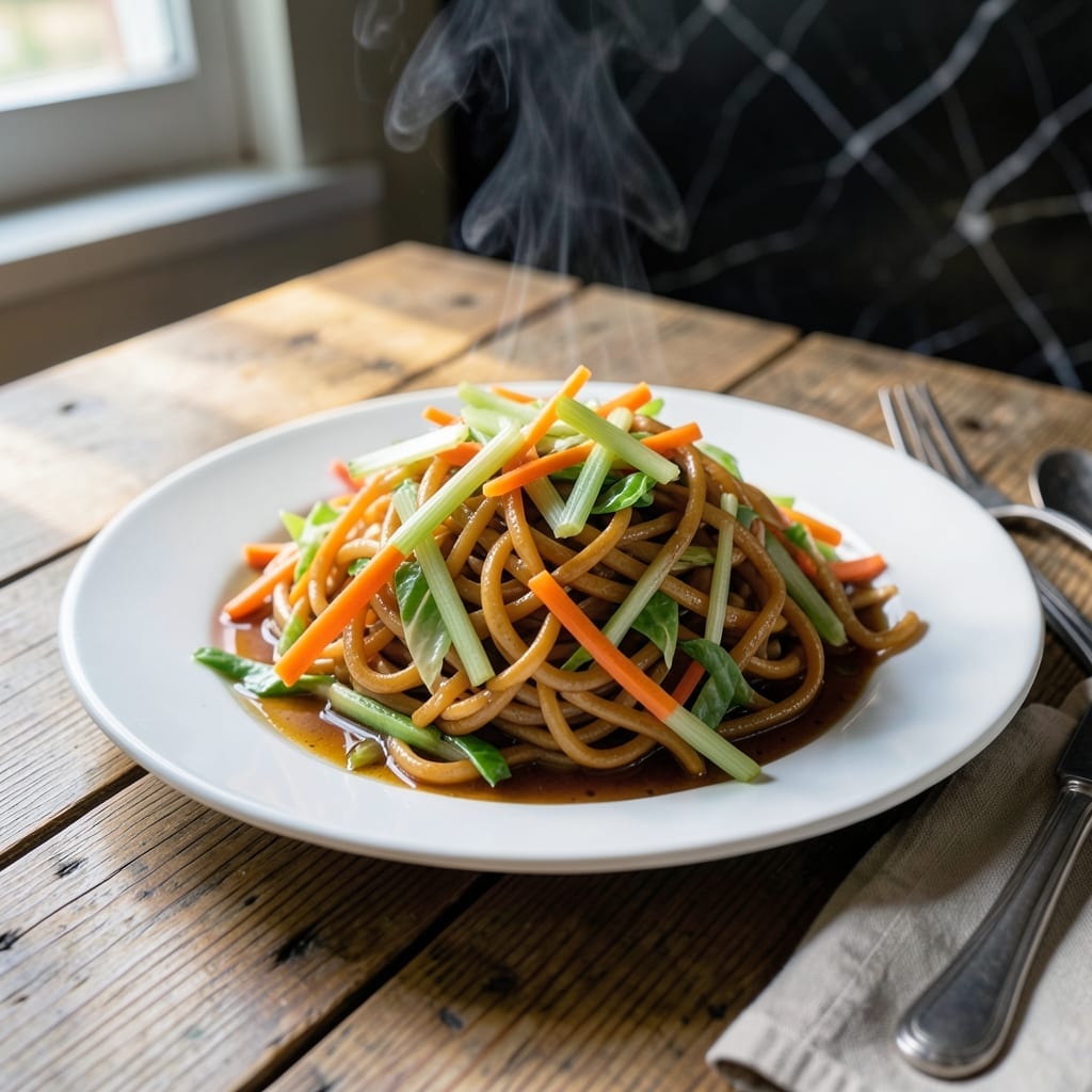 Fall River Chow Mein: Local Diner-Style Noodles With Cabbage and Celery