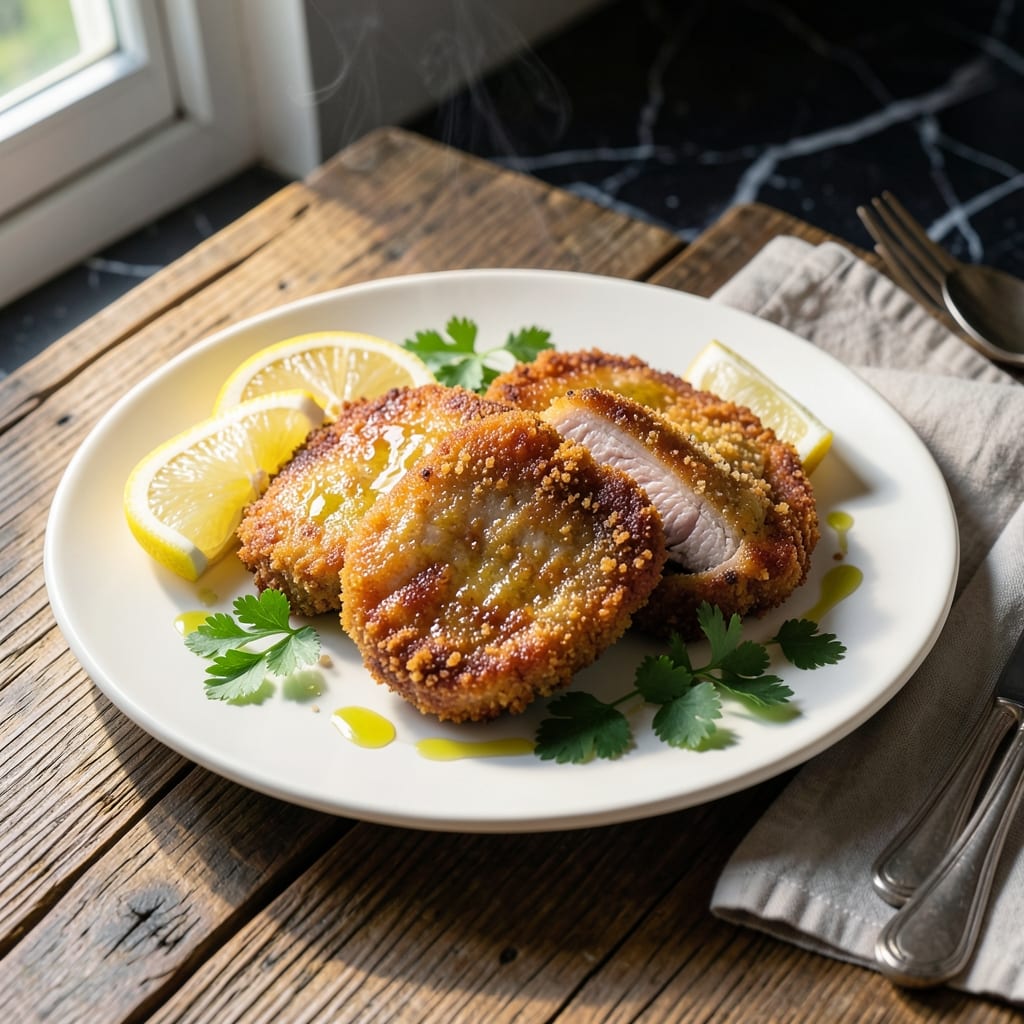 Pan-Fried Pork Cutlets Recipe: Golden Crust With Juicy Centers