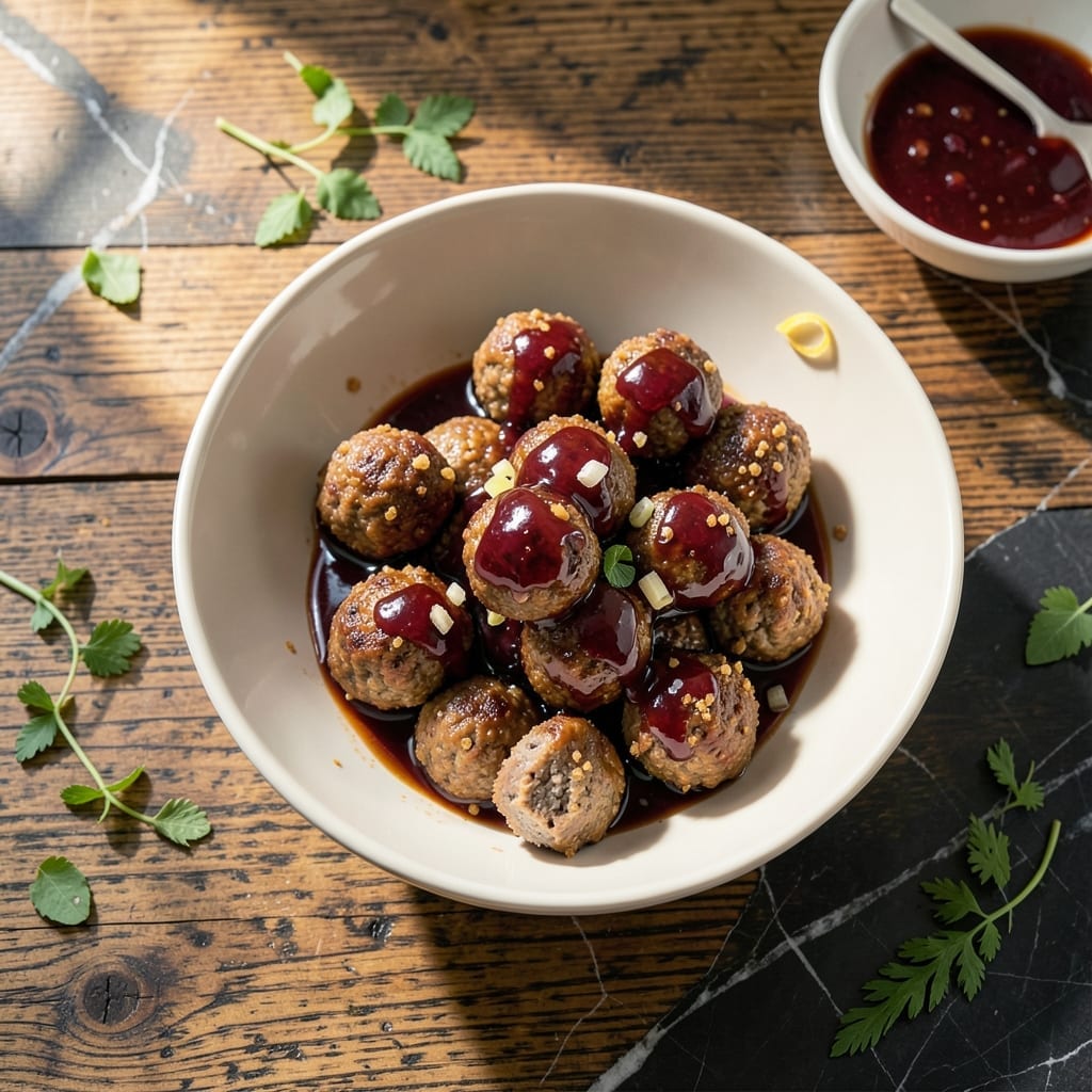 Cocktail Meatball Recipe With Grape Jelly and BBQ Sauce: Sweet and Tangy Party Bites