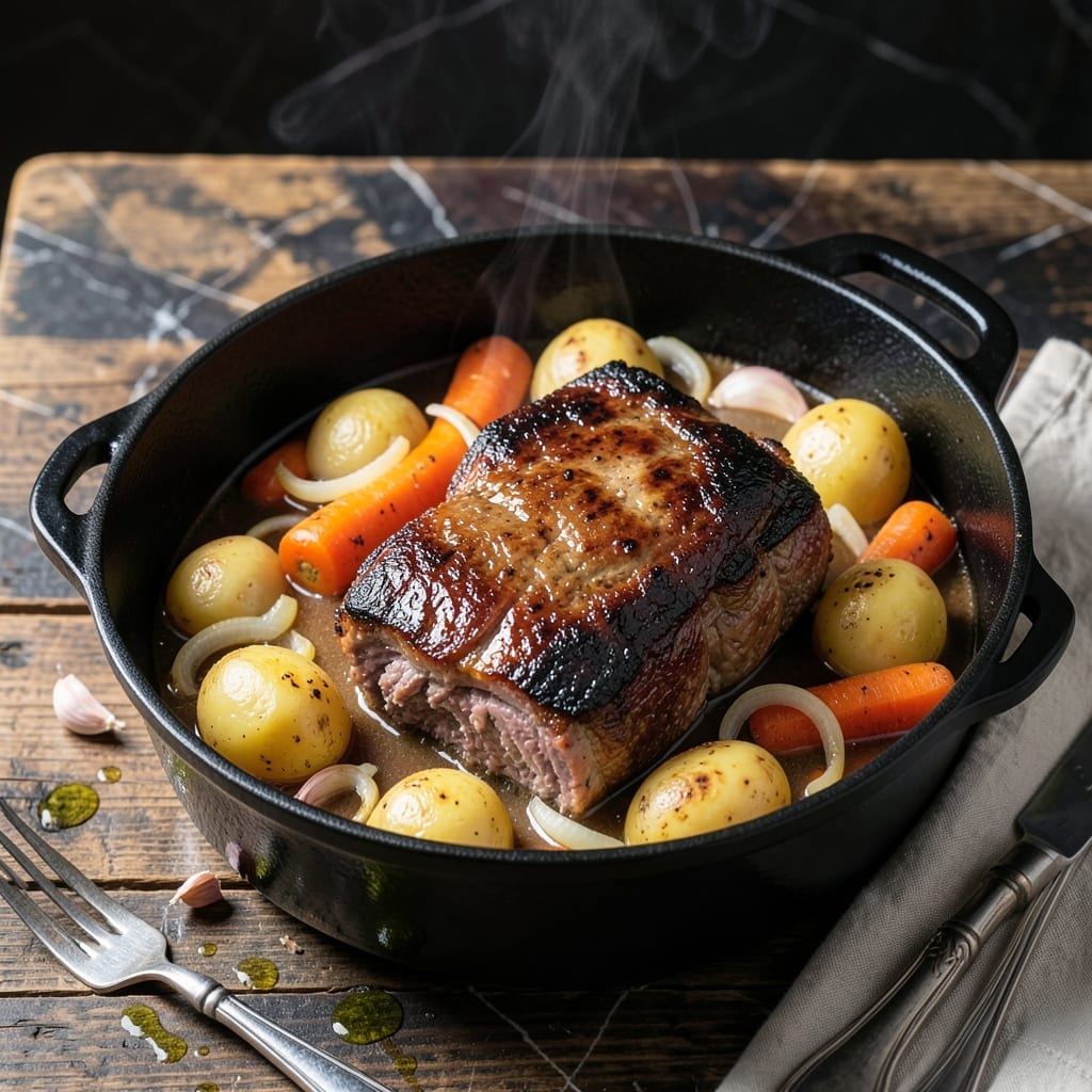Pot Roast Chuck Roast Recipe Oven: Melt-in-Your-Mouth Braised Beef