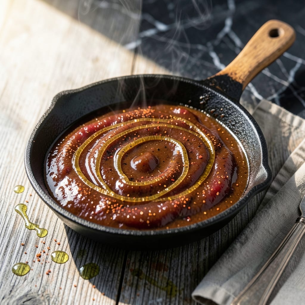 Hot Barbecue Sauce Recipe: Fiery Blend with Smoky Depth