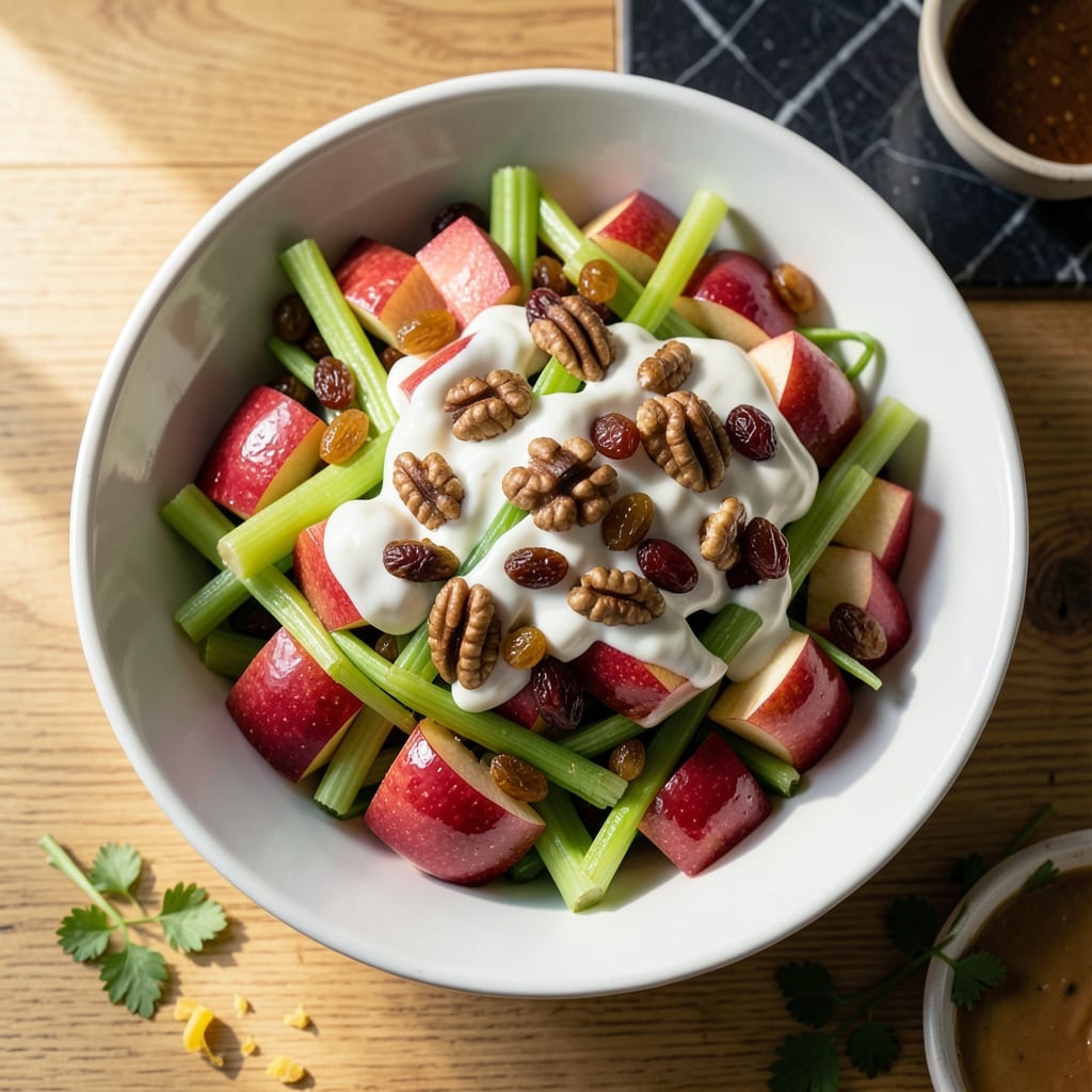Recipe For Waldorf Salad With Raisins: Classic Crunch With Sweet Surprise