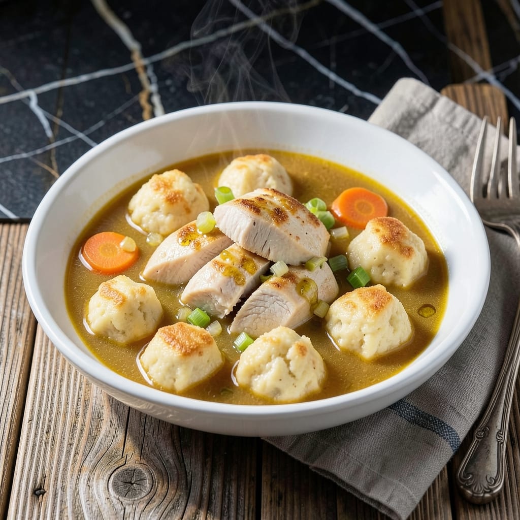 Recipe for Chicken and Dumplings Using Bisquick: Fluffy Topped One Pot Comfort