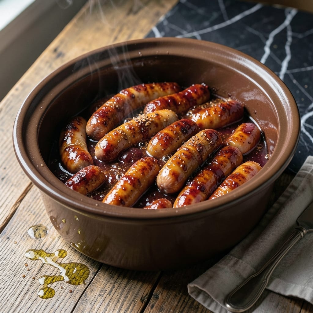 Lil Smokies Recipe Crock Pot: Sweet and Smoky Party-Ready Bites