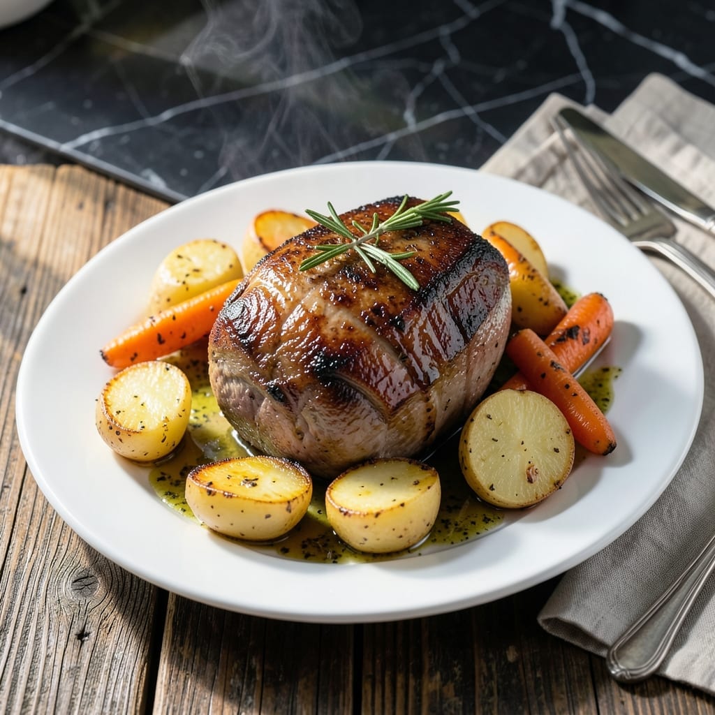 Inside Round Roast Recipe With Potatoes And Carrots: Slow-Roasted Sunday Dinner Classic