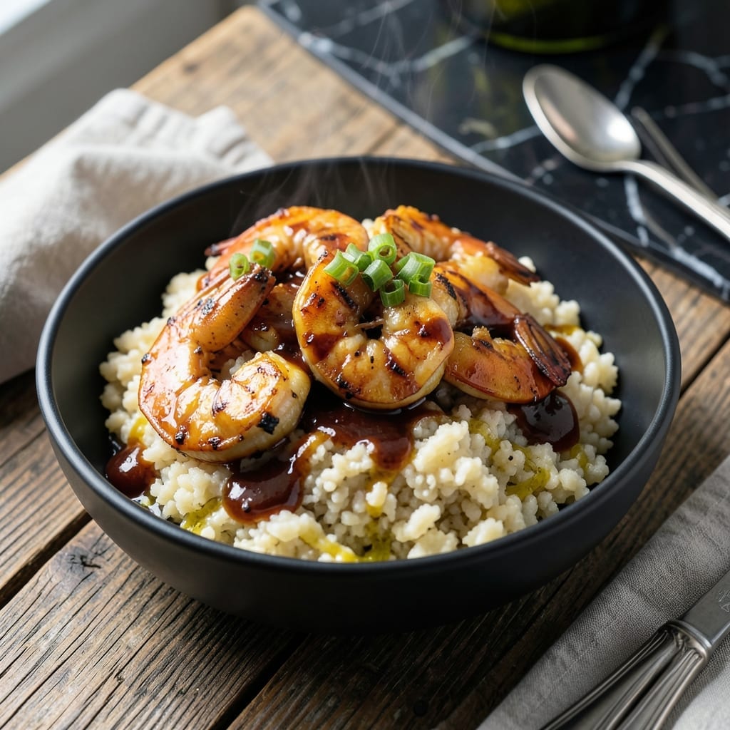 Barbecue Shrimp and Grits Recipe: Smoky Spice Over Creamy Stone Ground