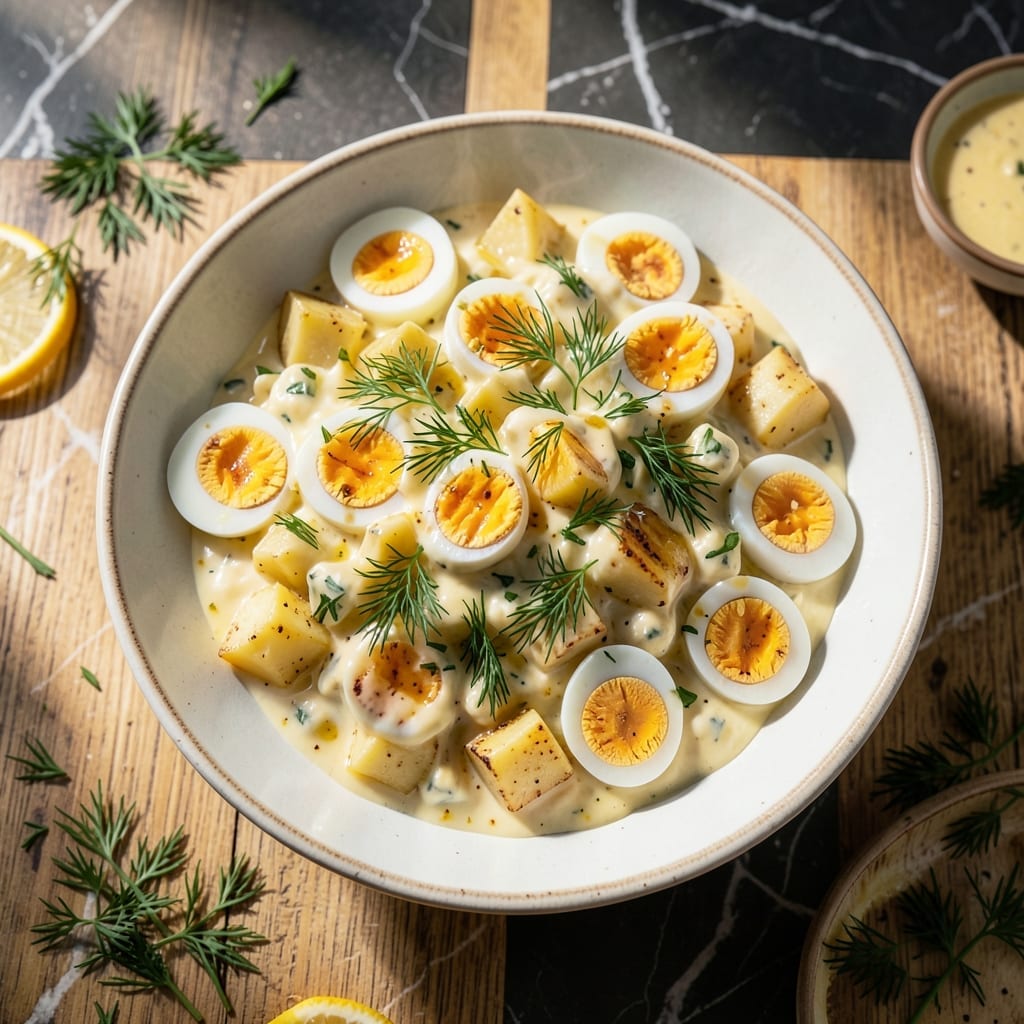 Walmart Amish Potato Salad Recipe: Old-Fashioned Creamy Tang With Fresh Dill
