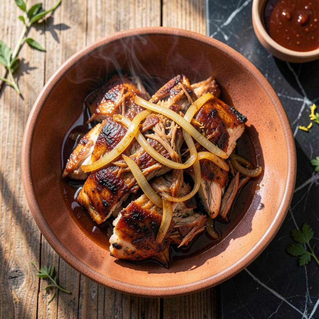 Barbecue Pulled Chicken Recipe Slow Cooker: Hands-Off Smoky Sweetness