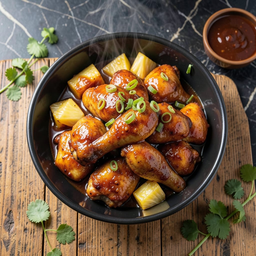 Huli Huli Chicken Recipe Slow Cooker: Hawaiian Sweet and Tangy Fall-Off-The-Bone Tender