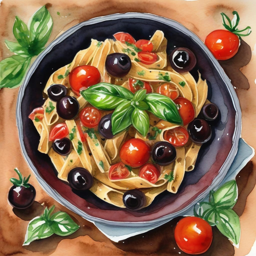 kalamata olive pasta recipe