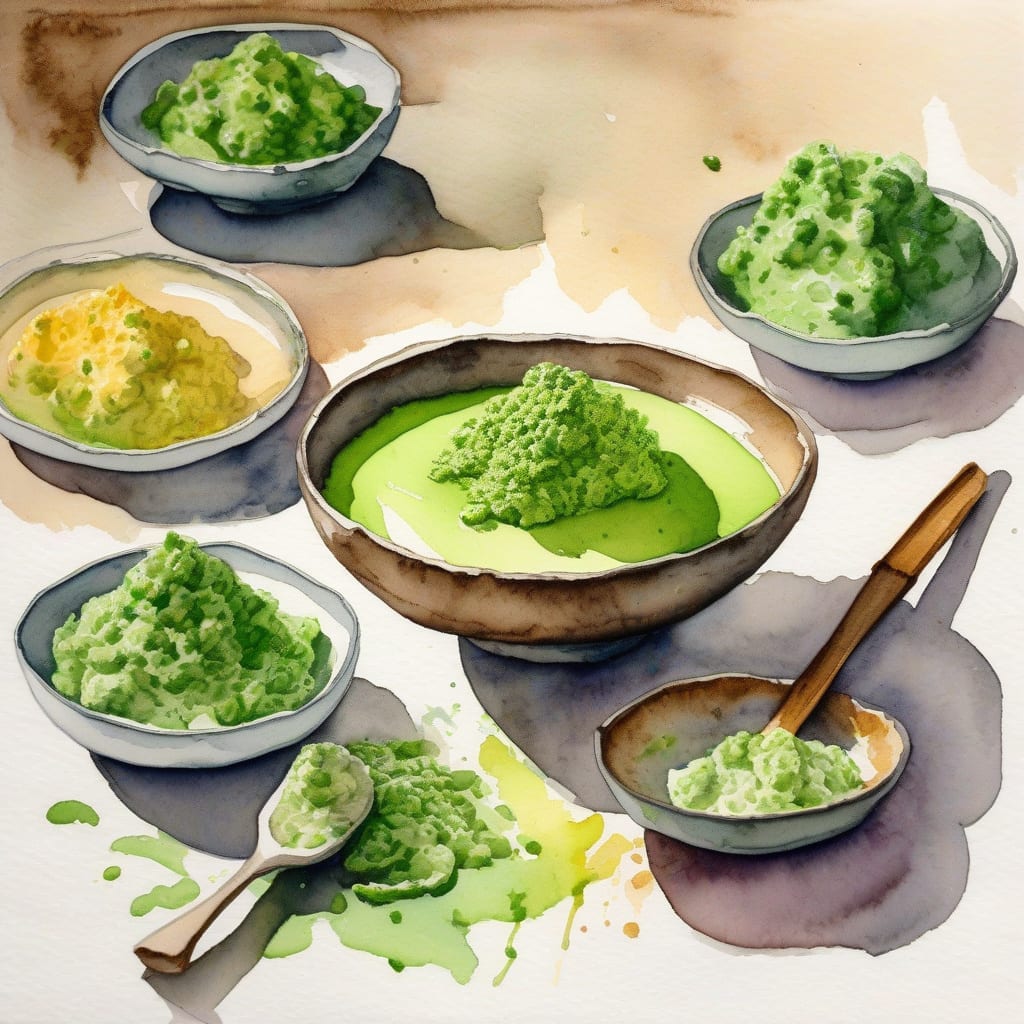 fake wasabi recipe