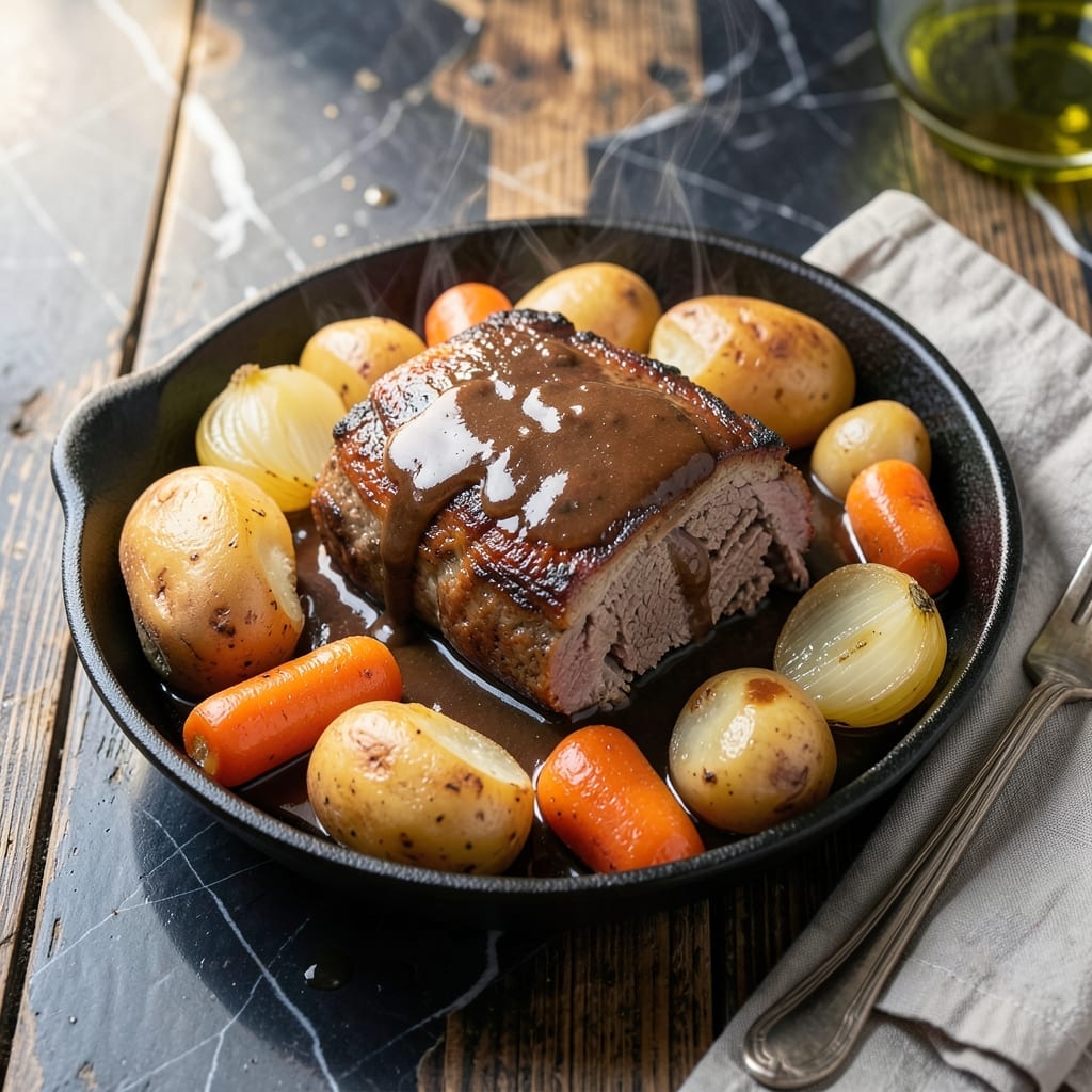 Ninja Foodi Pot Roast Recipe With Vegetables: Pressure-Cooked Sunday Supper