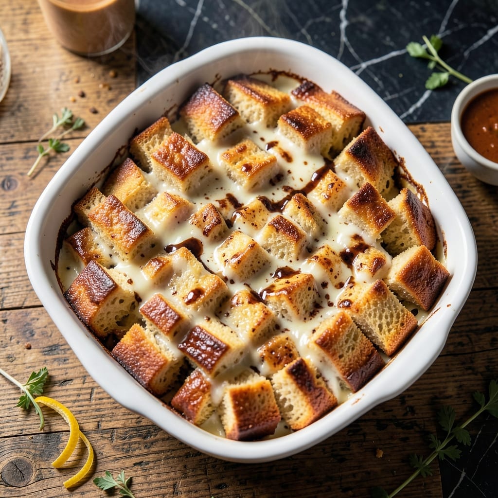 Pappadeaux Bread Pudding Recipe: Cajun-Style Creamy Decadence