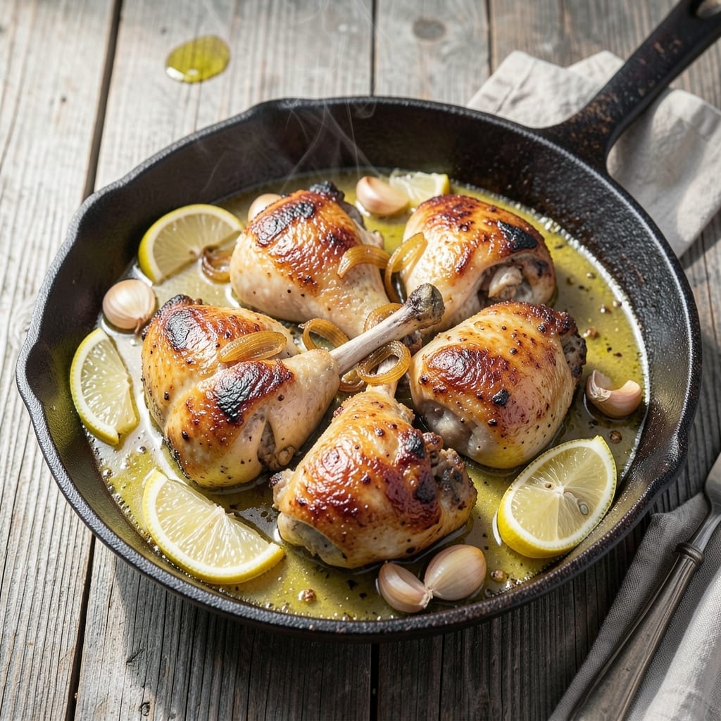 Lemon Chicken Recipe Skillet: Bright Citrus and Golden Crisp Edges