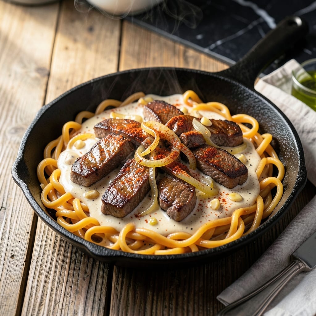 Hungarian Beef Stroganoff Recipe: Paprika-Infused Creamy Sauce