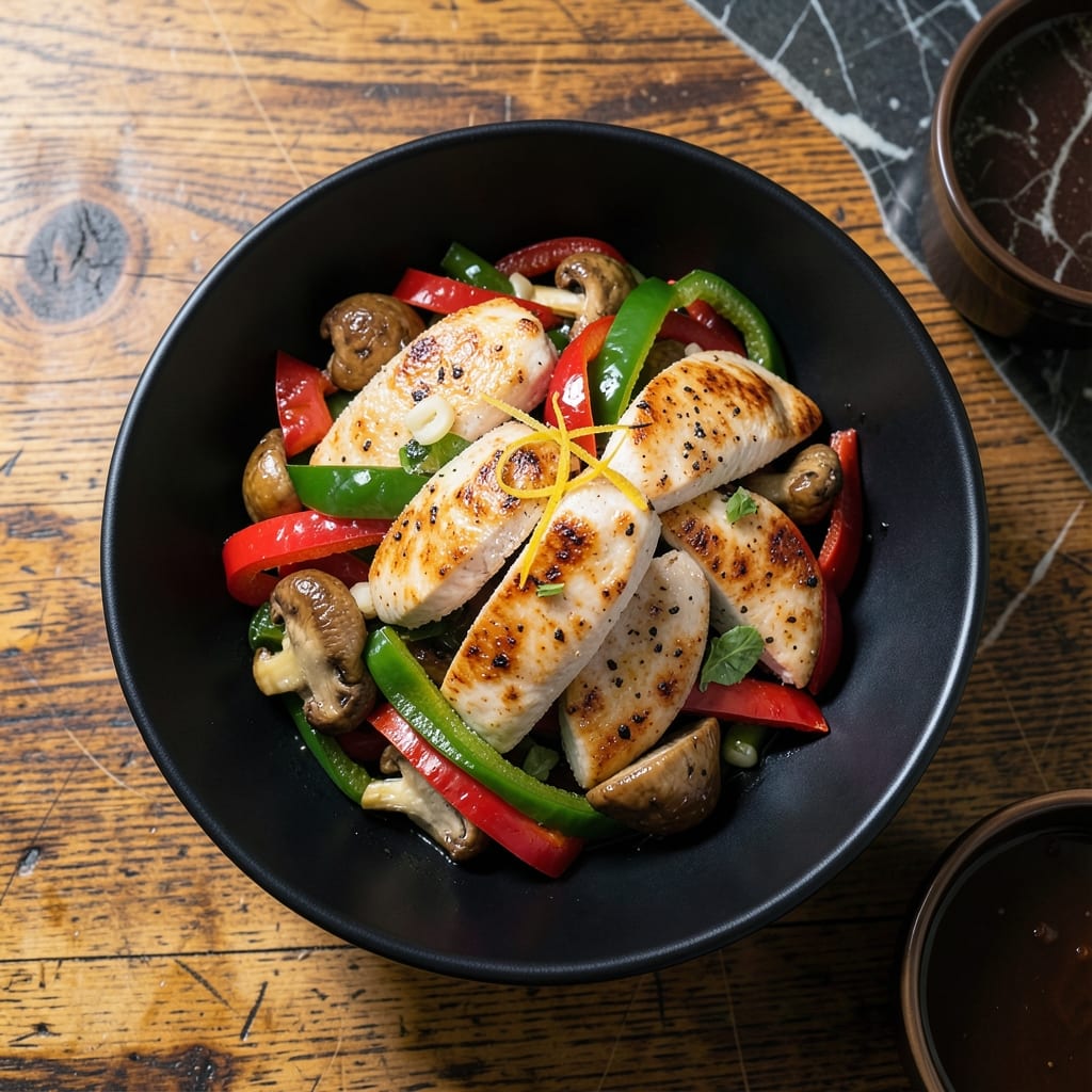 Chicken Bell Pepper Mushroom Recipe: One-Pan Weeknight Savory Stir-Fry