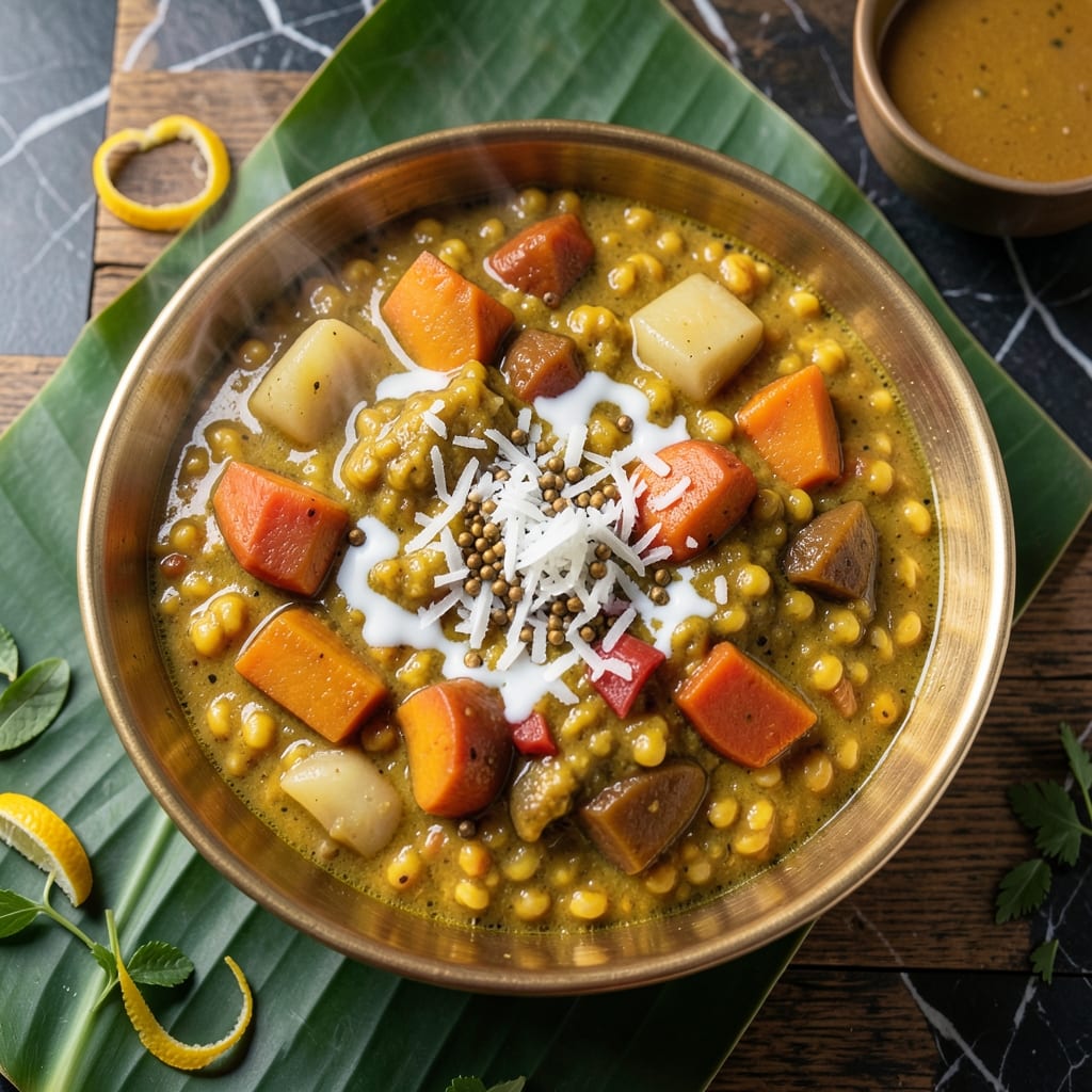 Kootu Curry Recipe Kerala Style: Hearty Lentils and Vegetables in Coconut Spice