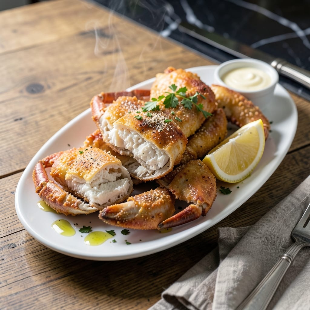 Fried Crab Legs Recipe No Shell: Buttery Sweetness Without the Mess