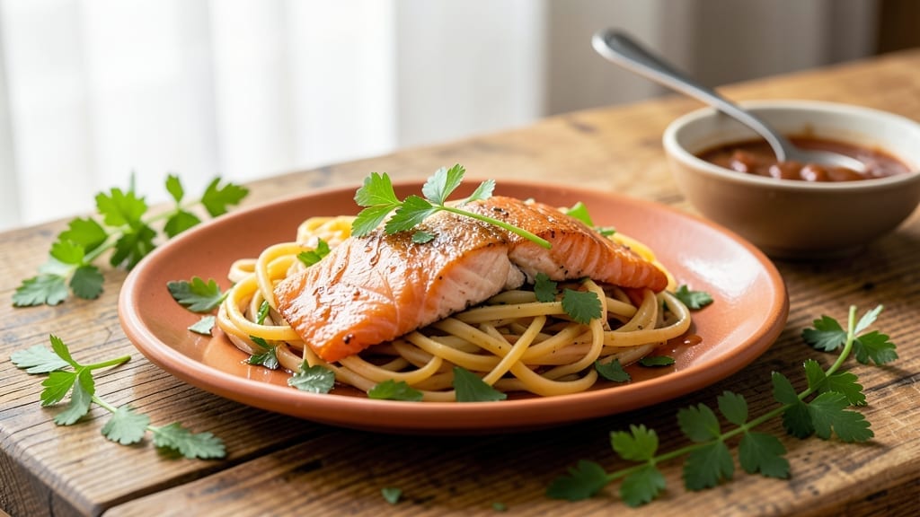 Smoked Salmon with Pasta Recipe: Creamy Dill Sauce and Flaky Fish Pairing
