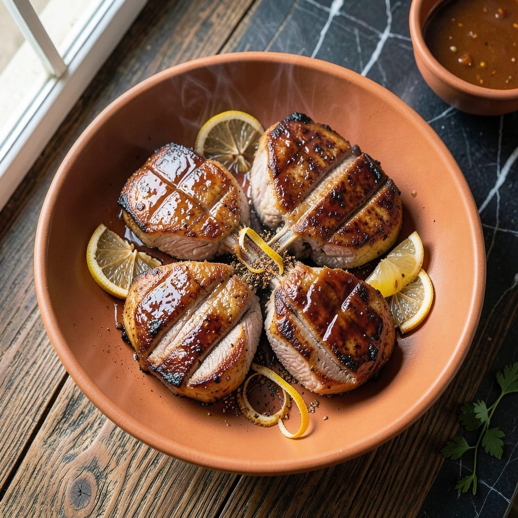 Grilled Pork Chops Recipe Brown Sugar: Caramelized Crust With Juicy Centers