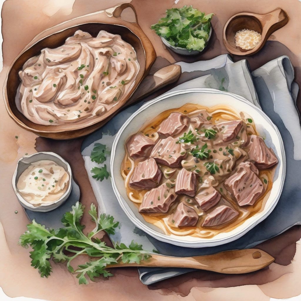 beef stroganoff seasoning mix recipe