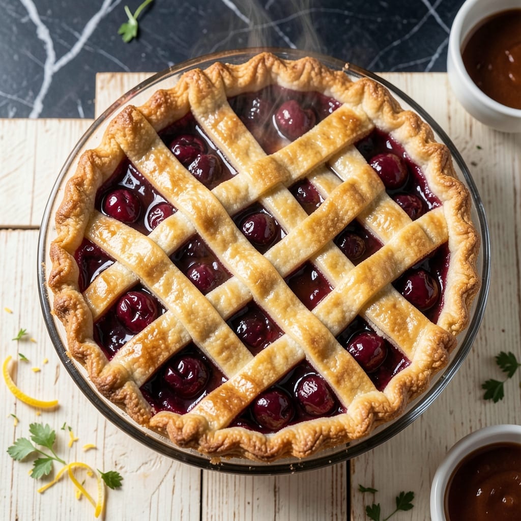Cherry Pie Recipe With Pie Filling: Flaky Crust and Bursting Fruit Centers