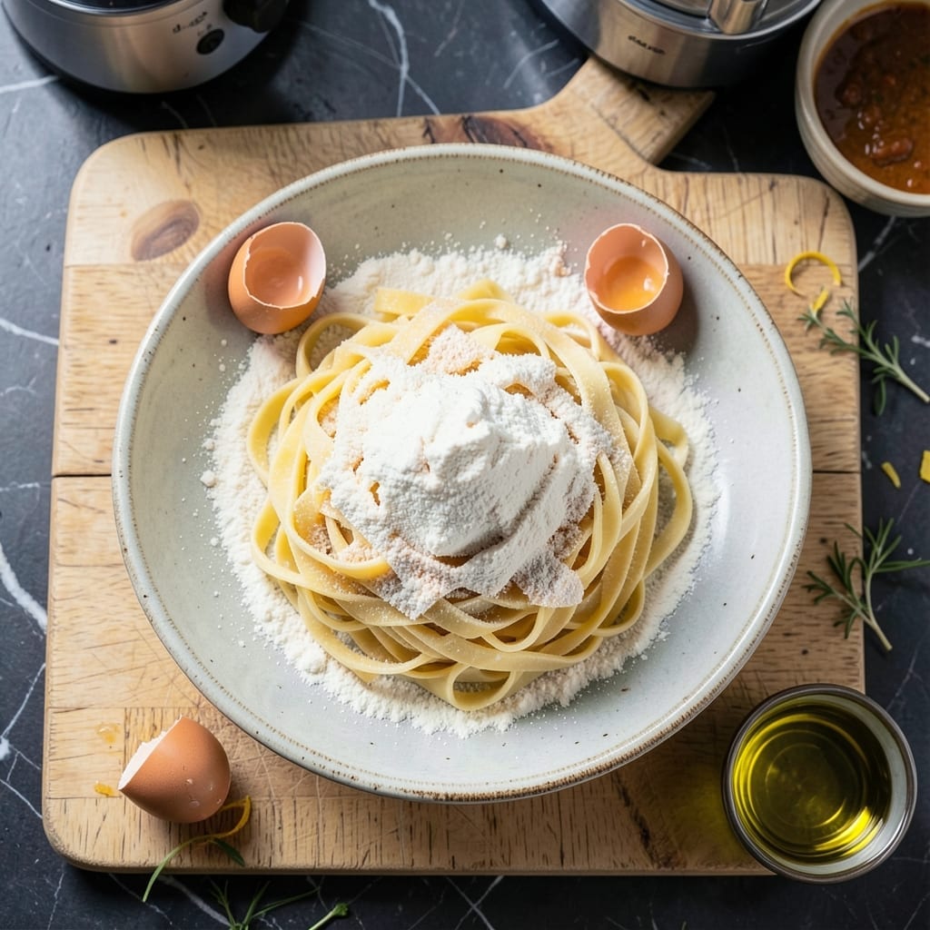 Fresh Pasta Recipe Food Processor: Effortless Homemade Strands With Eggs and Flour