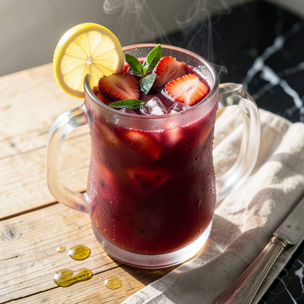 Dunkin Strawberry Refresher Recipe: Copycat Sip With Fresh Fruit Swirl