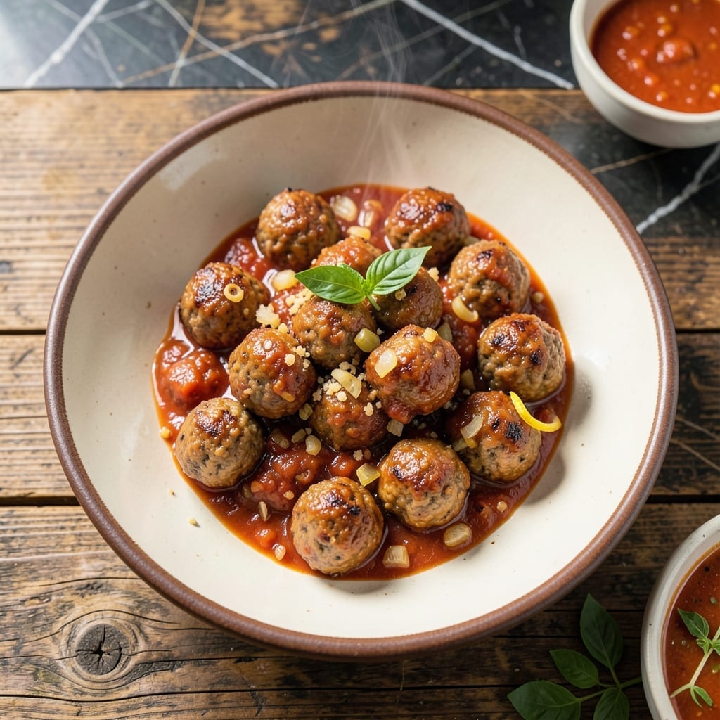 Meatball Recipe No Milk: Binder-Free Juicy Bites