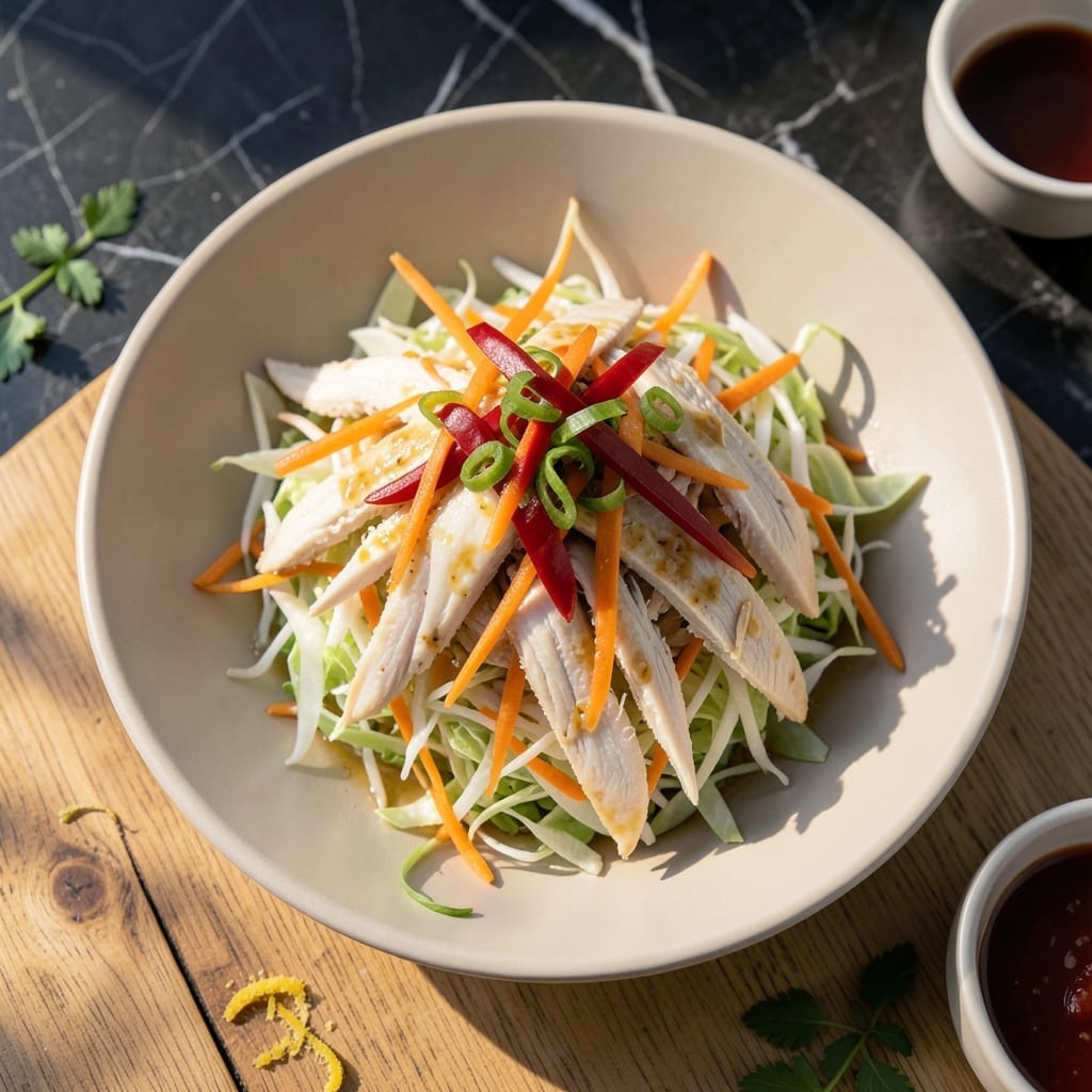 Ming's Chinese Chicken Salad Recipe: Crunchy Asian-Inspired Delight