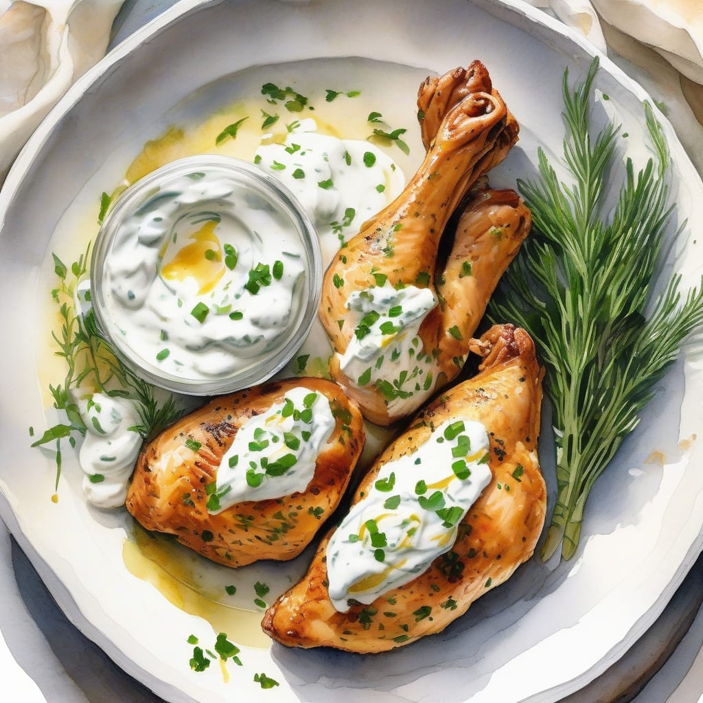 tzatziki marinated chicken recipe