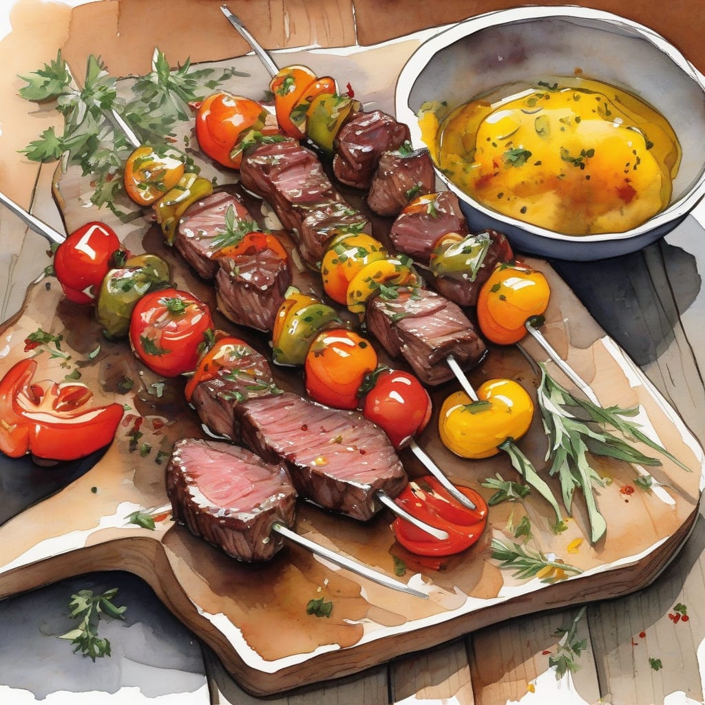 zoes kitchen steak kabob recipe