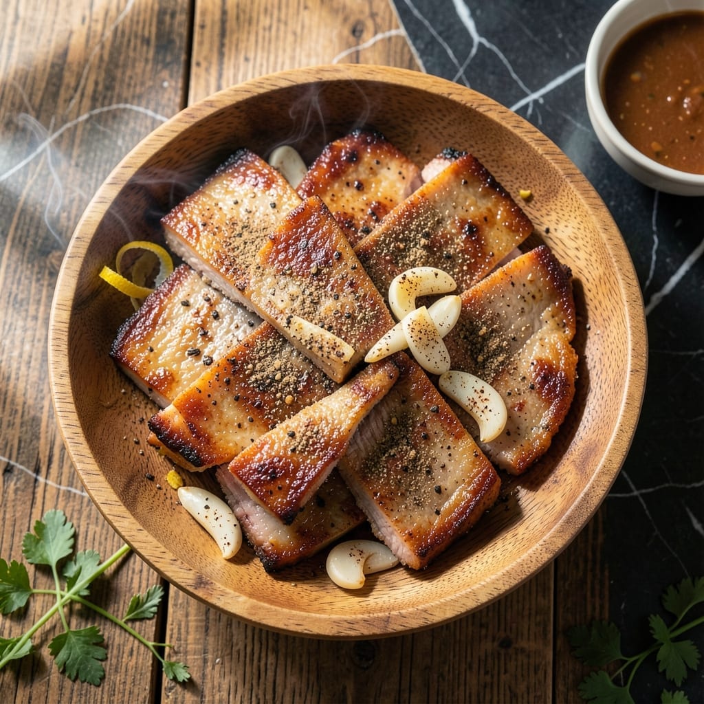 Grilled Pork Skin Recipe: Crispy Chicharrón With Golden Crackle
