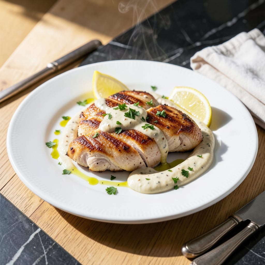 Chicken Aioli Recipe: Garlicky Creamy Spread for Sandwiches