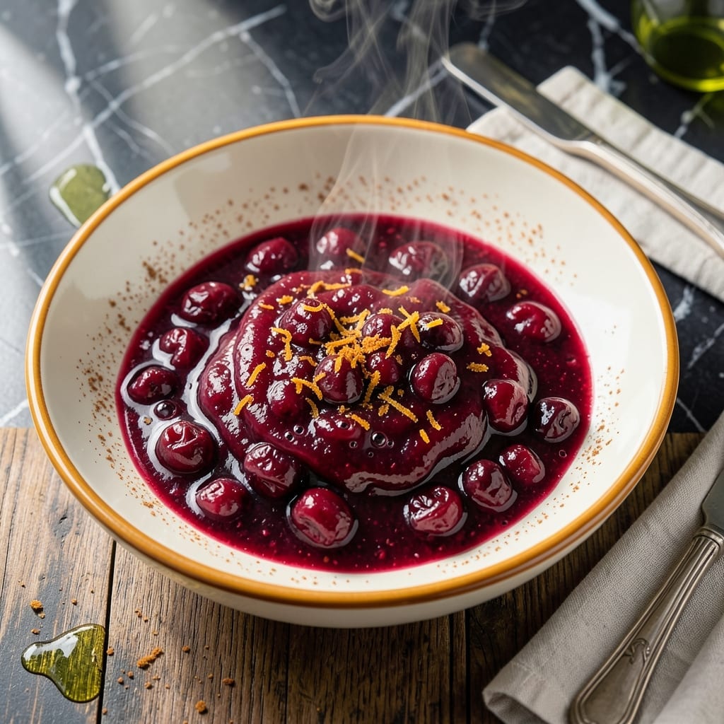 Fresh Cranberry Sauce Recipe With Orange Juice: Zesty Holiday Brightness